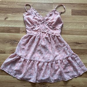 Pink Charlotte Russe dress Size S
